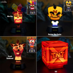 Crash Bandicoot night light...