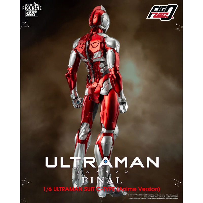 Figure Ultraman Suit C-Type Anime Version, FigZero - ThreeZero