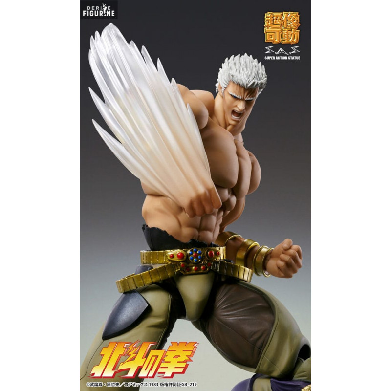 Figurine Raoh Muso Tensei – Fist Of The North Star – Medicos Super Action Statue – 21 Cm – Très Articulée