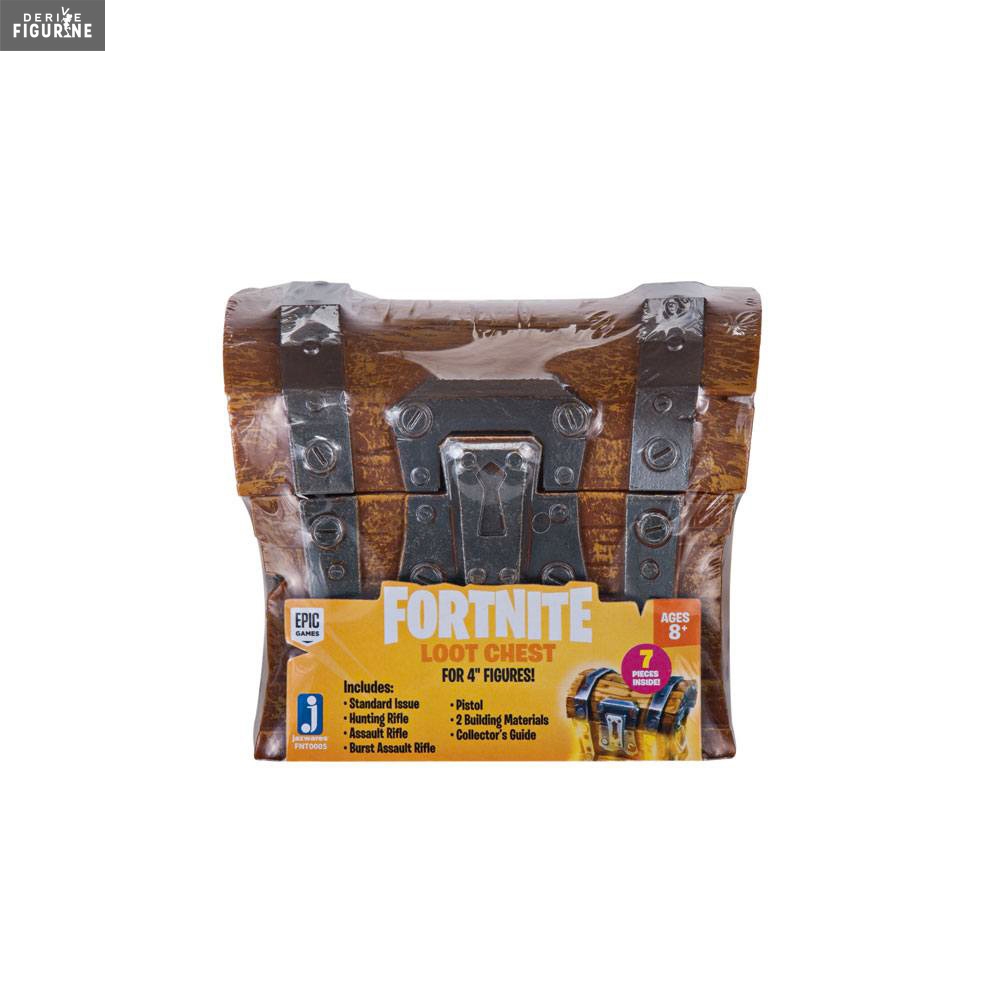 Pack 6 figurines aléatoires coffres Loot boxes Fortnite Jazwares