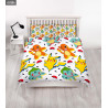 Pokemon - Bed set reversible Starters Memphis, small or large