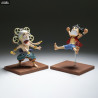 One Piece - Figurine Luffy & Enel, WCF Log Stories
