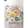 Pokemon - Bed set reversible Starters Memphis, small or large
