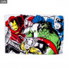Couverture polaire Marvel - Avengers