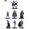 DC Comics - Pack 7 figures Batman Black & White, Box Set 2