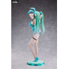 Original Character - Figurine Green Twin Tail Bunny-chan, Fishnet Tights