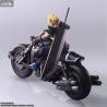Final Fantasy VII - Pack figures with vehicle Cloud Strife & Hardy-Daytona, Bring Arts