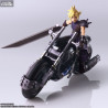 Final Fantasy VII - Pack figures with vehicle Cloud Strife & Hardy-Daytona, Bring Arts