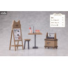 Decorated Life Collection - Pack figurines Tea Time Cats, Cat Town Bakery Staff & Customer Set