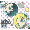Mini serviette Attack on Titan - Annie et Bertolt