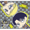 Attack on Titan mini towel - Levi and Erwin