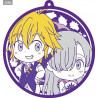 The Seven Deadly Sins keychain - Melodias and Elizabeth Liones