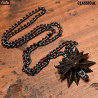 Bijoux The Witcher 3 Wild Hunt - Collier et pendentif Wolf, Classique ou Lumineux