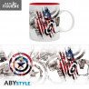 Mug Marvel - Captain America design