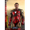 Marvel, Avengers : Endgame - Figurine Iron Man Mark LXXXV ver. Battle Damaged Special Edition, Movie Masterpiece