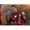 Marvel, Avengers : Endgame - Figurine Iron Man Mark LXXXV ver. Battle Damaged Special Edition, Movie Masterpiece