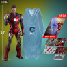 Marvel, Avengers : Endgame - Figurine Iron Man Mark LXXXV ver. Battle Damaged Special Edition, Movie Masterpiece