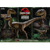 Jurassic Park - Figurine Velociraptor Closed Mouth, Prime Collectibles