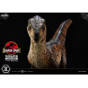 Jurassic Park - Figurine Velociraptor Closed Mouth, Prime Collectibles