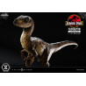 Jurassic Park - Figurine Velociraptor Closed Mouth, Prime Collectibles