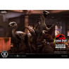 Jurassic Park - Figurine Velociraptor Closed Mouth, Prime Collectibles
