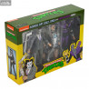 Tortues Ninja - Pack figurines Business Suit Casey Jones & Split Foot Soldier Cartoon