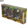Teenage Mutant Ninja Turtles - Pack figures Punk Turtles Cartoon