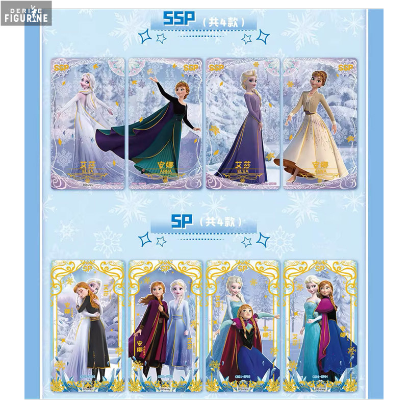 Disney Frozen - x1 Booster cards chinese Card Fun, DIY Edition
