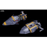 Gunbuster - Figurine Gunbuster Combining & Transforming, Moderoid Miniature Plastic Model Kit