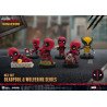Deadpool 3 - Pack 6 figures Deadpool & Wolverine Series, Mini Egg Attack