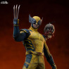 Marvel, Deadpool 3 - Wolverine & Headpool figure, Art Scale