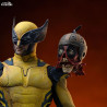 Marvel, Deadpool 3 - Wolverine & Headpool figure, Art Scale