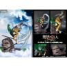 Attack on Titan - Levi vs Beast Titan figure