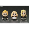 Tokyo Revengers - Pack 3 figures Takemichi Hanagaki, Manjiro Sano, Ken Ryuguji, Chibi Bkub