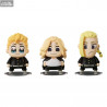 Tokyo Revengers - Pack 3 figures Takemichi Hanagaki, Manjiro Sano, Ken Ryuguji, Chibi Bkub
