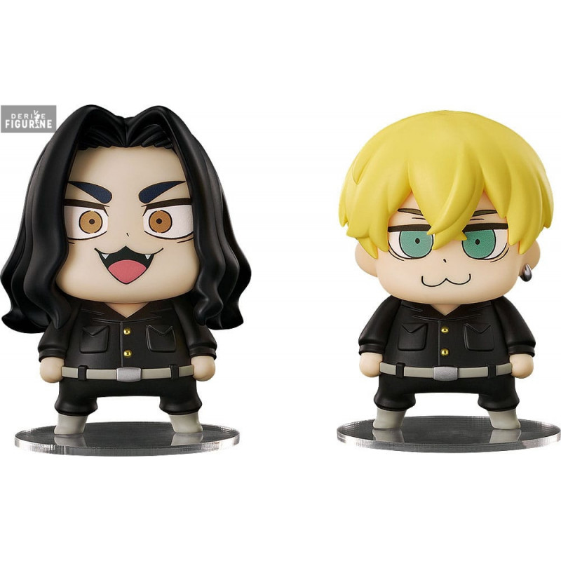 Tokyo Revengers - Pack 2 figures Keisuke Baji & Chifuyu Matsuno, Chibi Bkub