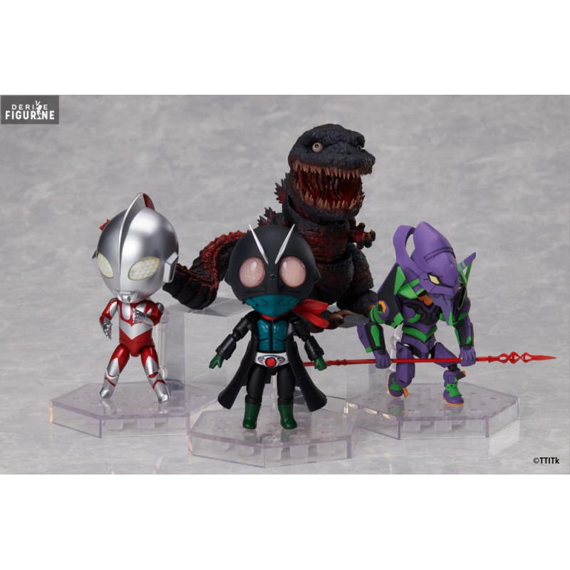 Shin Japan Heroes Universe - Pack 4 figurines, Dform+