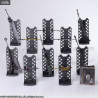 NieR Automata - Pack 10 accessories figures Bring Arts, Weapon Collection