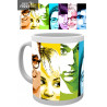 The Big Bang Theory mug - Rainbow of the characters
