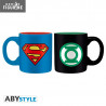 Pack mini-mugs DC Comics - Superman et Green Lantern