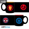 Pack mini-mugs Marvel - Iron Man et Spider-man