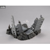 Mobile Suit Gundam - Figurine New York City Ruins Material Color Edition, G Structure Realistic Model Series