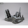 Mobile Suit Gundam - New York City Ruins Material Color Edition figure, G Structure Realistic Model Series