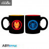 Pack mini-mugs Marvel - Iron Man et Spider-man