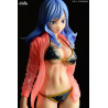 Fairy Tail - Jubia Lokser figure Sheer Wet Shirt Black Bikini!!, Gravure Style