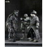 Universal Monsters x Teenage Mutant Ninja Turtles - Pack 4 figures Turtles Black & White