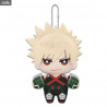 Peluche My Hero Academia - Midoriya, Bakugo, Uraraka, Asui, Iida, Todoroki, Kirishima ou Jiro, Dangler