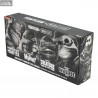 Universal Monsters x Teenage Mutant Ninja Turtles - Pack 4 figures Turtles Black & White