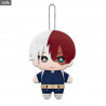 Peluche My Hero Academia - Midoriya, Bakugo, Uraraka, Asui, Iida, Todoroki, Kirishima ou Jiro, Dangler