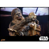 Star Wars Episode V - Figure Chewbacca with Disassembled C-3PO, Movie Masterpiece